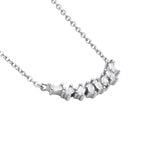 Collier Adonia Argent Blanc Oxyde De Zirconium - Colliers fantaisie Femme | Histoire d&rsquo;Or