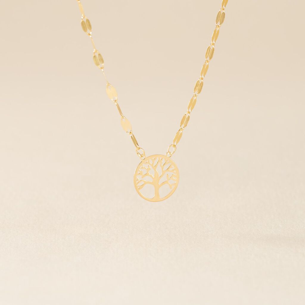 Collier Aulnia Or Jaune - Colliers Femme | Histoire d’Or