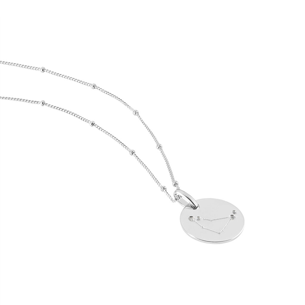 Collier Astr Argent Oxydes De Zirconium - Colliers Zodiaque Femme | Histoire d’Or