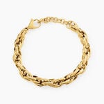 Bracelet Chaine Epaisse Acier Dore Dusty - Bracelets Femme | Histoire d&rsquo;Or
