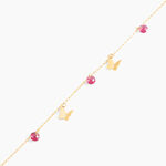 Bracelet Phyliss Or Jaune Oxyde De Zirconium - Bracelets Papillon Enfant | Histoire d&rsquo;Or