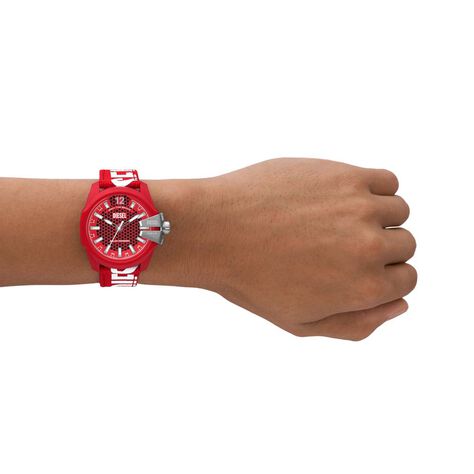 Montre Diesel Fossil Baby Chief Rouge - Montres Homme | Histoire d’Or