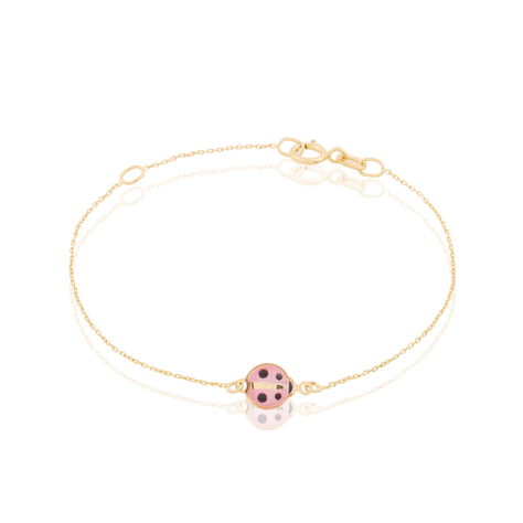 Bracelet Helidie Coccinelle Or Jaune - Bracelets Enfant | Histoire d’Or