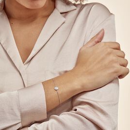 Bracelet Pascalin Argent Blanc Oxyde De Zirconium - Bracelets fantaisie Femme | Histoire d’Or