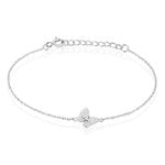 Bracelet Hervelina Argent Blanc Oxyde De Zirconium - Bracelets Femme | Histoire d&rsquo;Or