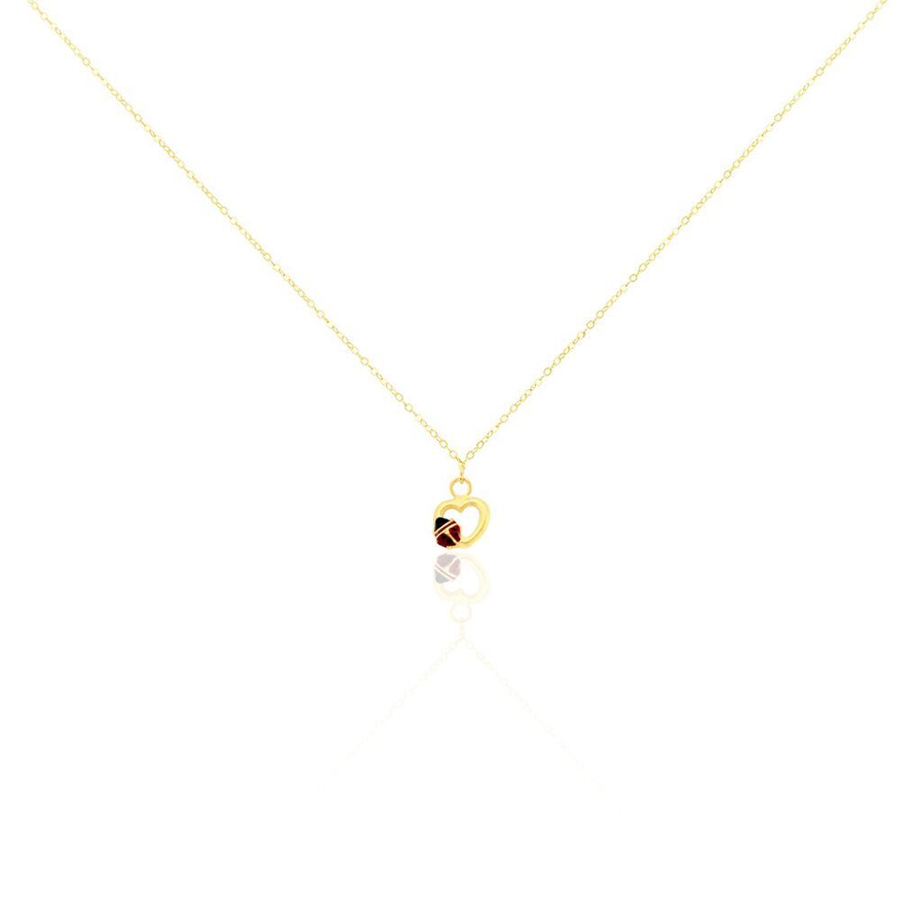 Collier Hydrangee Or Jaune - Colliers Enfant | Histoire d’Or
