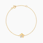 Bracelet Gjurd Or Jaune Oxyde De Zirconium - F&ecirc;te des m&egrave;res Femme | Histoire d&rsquo;Or