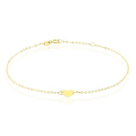 Bracelet Anjie Or Jaune - Bracelets Coeur Femme | Histoire d’Or