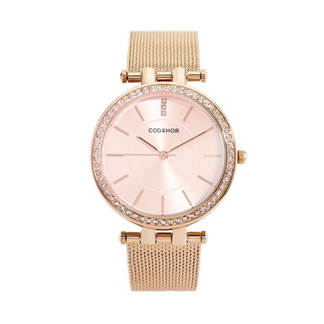 Montre Codhor Celinia Doré Rose - Montres Femme | Histoire d’Or