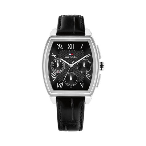 Montre Tommy Hilfiger Th-Oxford Noir - Montres Homme | Histoire d&rsquo;Or