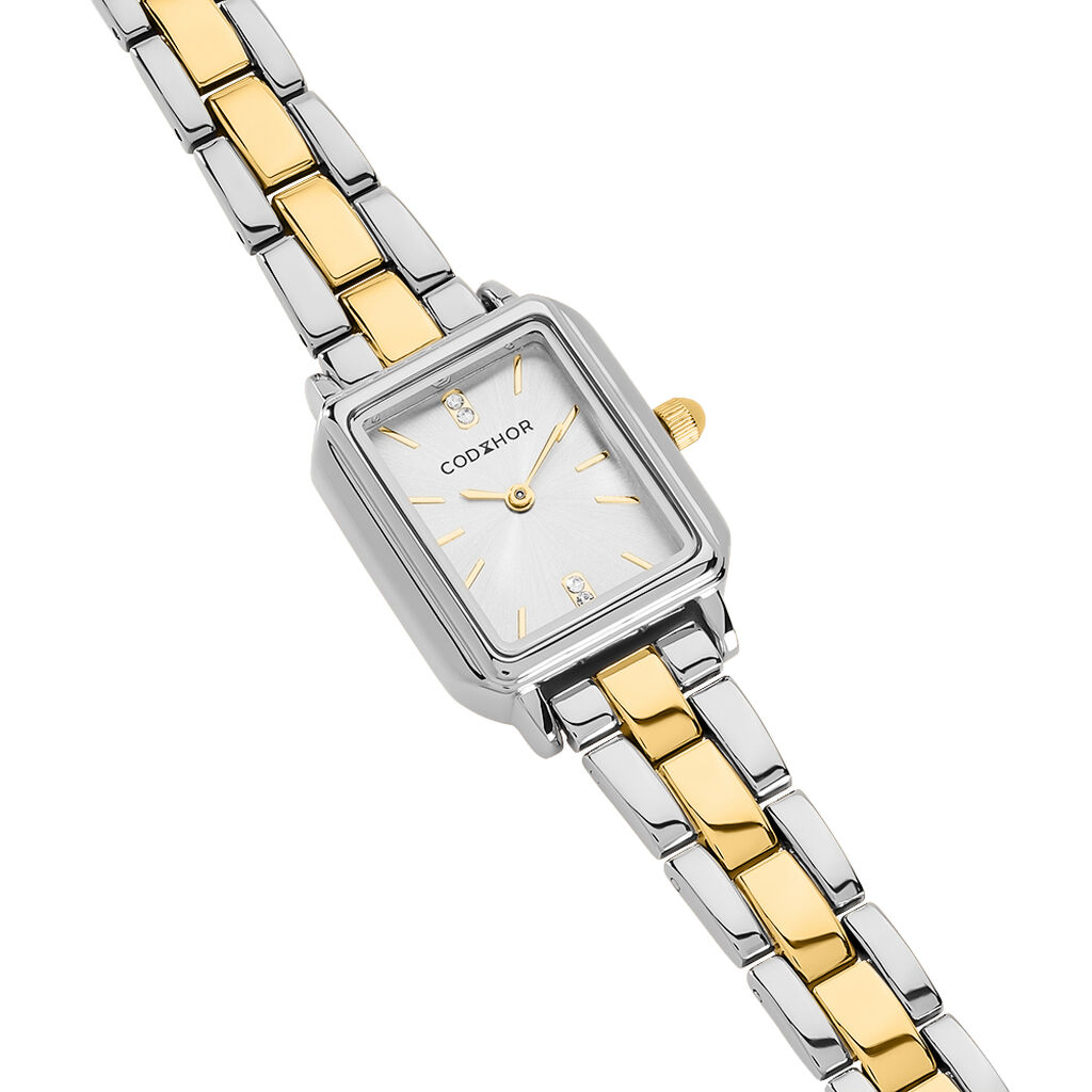 Montre Codhor Eleonia 2 Argent&eacute; - Montres Femme | Histoire d&rsquo;Or