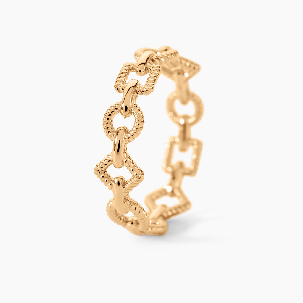Bague Linka Plaqu&eacute; Or Jaune - Bagues fantaisie Femme | Histoire d&rsquo;Or