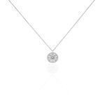 Collier Brunilda Argent Blanc Oxyde De Zirconium - Colliers fantaisie Femme | Histoire d&rsquo;Or