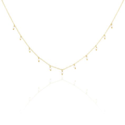 Collier Jazmin Or Jaune Perle De Culture - Colliers Femme | Histoire d’Or