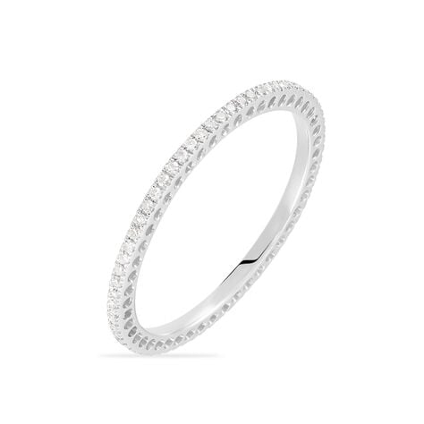 Alliance Lu Or Blanc Diamant - Alliances Femme | Histoire d’Or