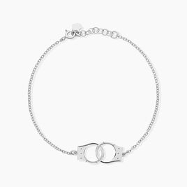 Bracelet Kim Argent Blanc - Bracelets fantaisie Homme | Histoire d’Or