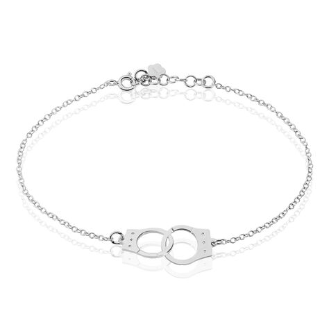 Bracelet Kim Argent Blanc - Bracelets fantaisie Homme | Histoire d’Or