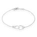 Bracelet Kim Argent Blanc - Bracelets fantaisie Homme | Histoire d’Or