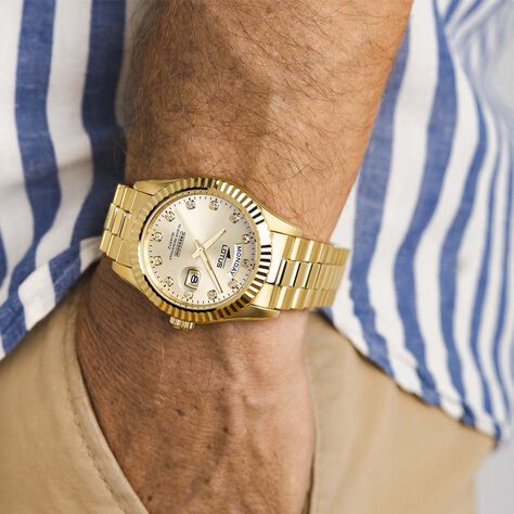 Montre Lotus Freedom Collection Doré - Montres Homme | Histoire d’Or