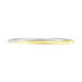 Bracelet Jonc Catalin 2 Fils Flexibles Or Bicolore - Bracelets joncs Femme | Histoire d’Or