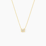 Collier Court Argent Rose Anne-lise Oxyde De Zirconium - Ras de cou Femme | Histoire d&rsquo;Or