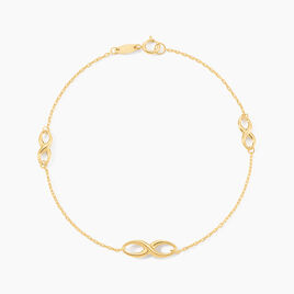 Bracelet Infini Multiple Or Jaune - Bracelets Femme | Histoire d’Or