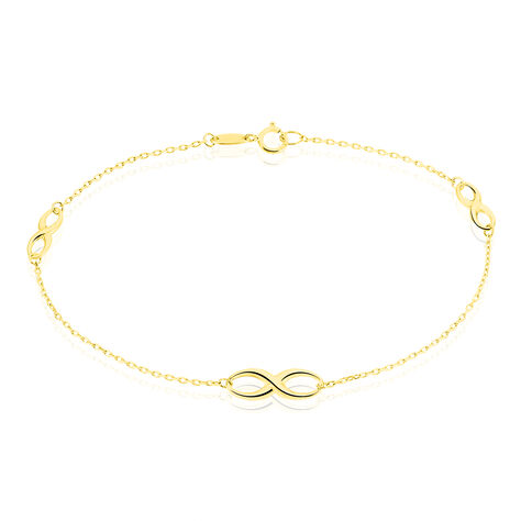 Bracelet Infini Multiple Or Jaune - Bracelets Femme | Histoire d’Or