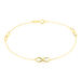 Bracelet Infini Multiple Or Jaune - Bracelets Femme | Histoire d’Or