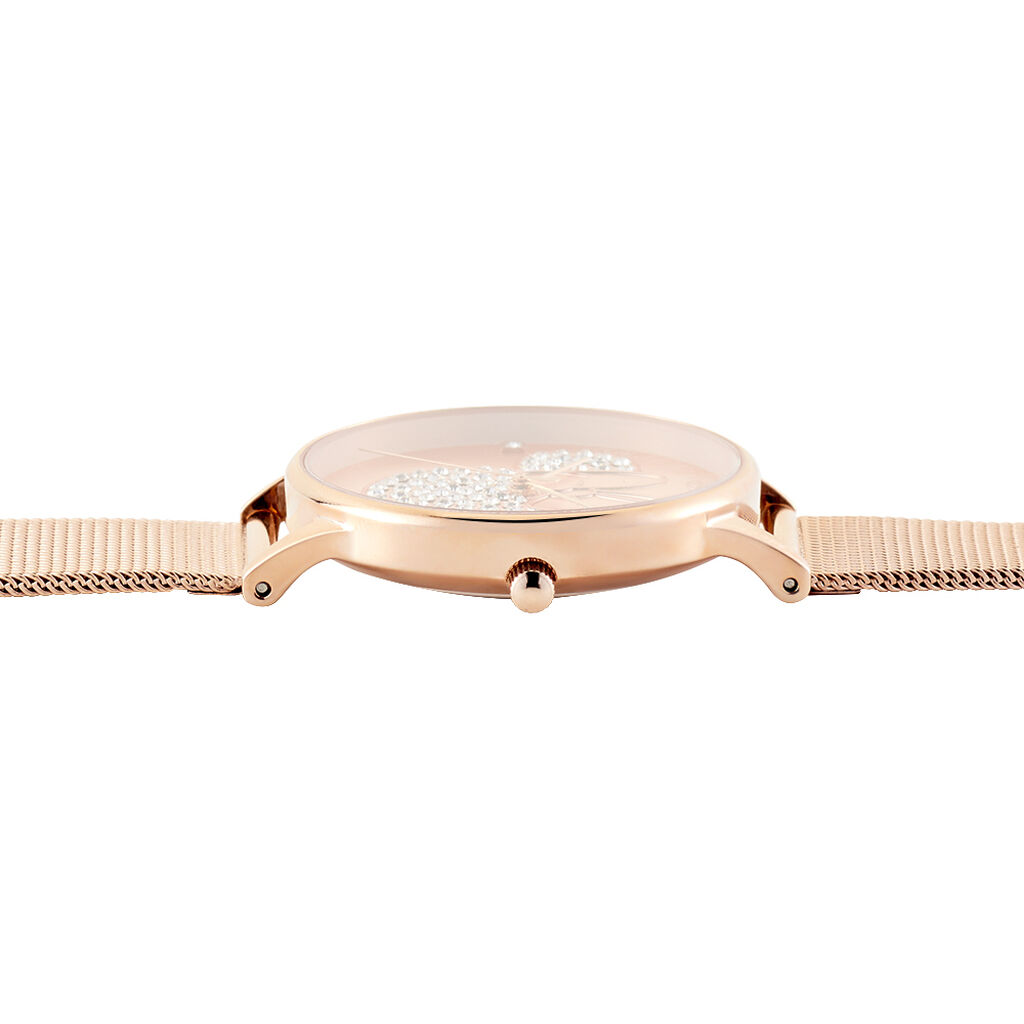 Montre Disney Doré Rose - Montres Femme | Histoire d’Or