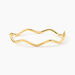 Bracelet Jonc Jennie Ondule Or Jaune - Bracelets joncs Femme | Histoire d’Or