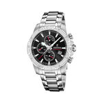 Montre Festina Timeless Chrono 45-3 Noir - Montres Homme | Histoire d&rsquo;Or