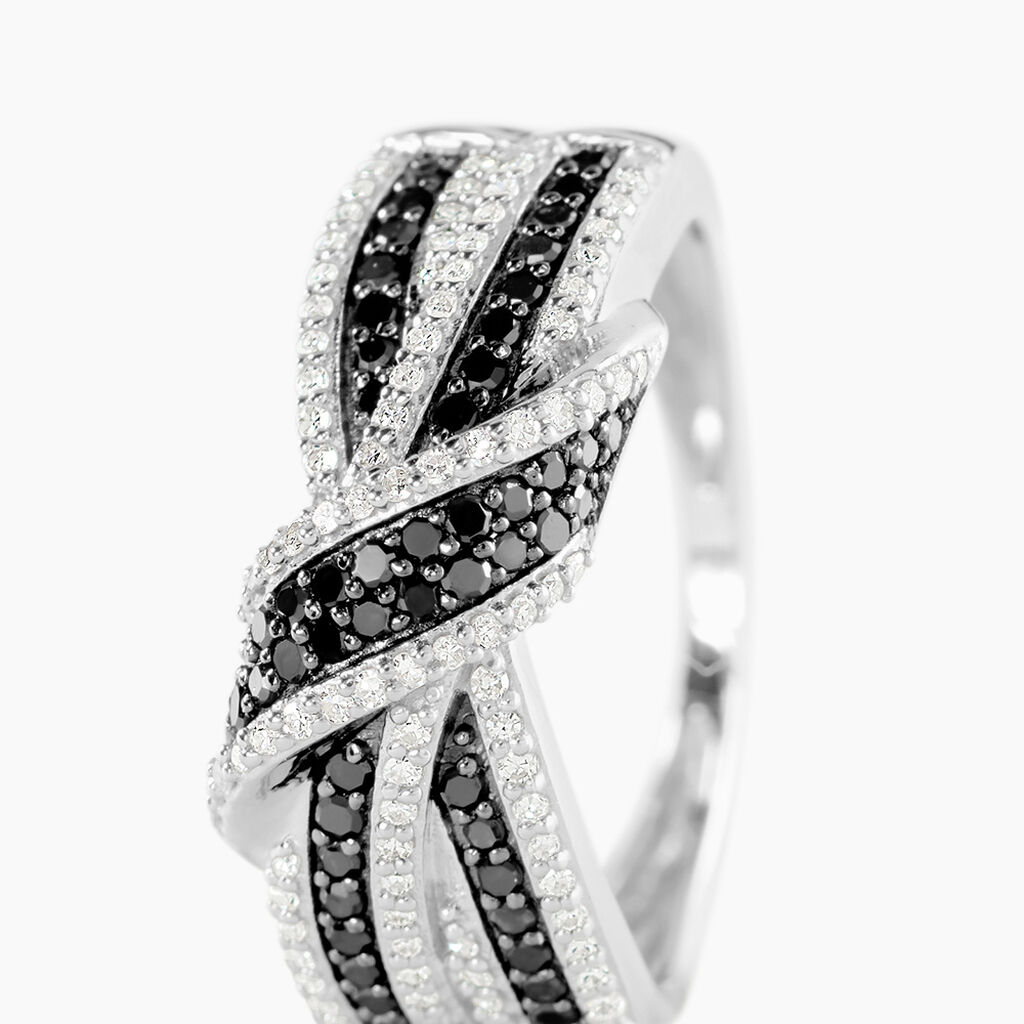 Bague Oaxaca Or Blanc Diamant - Bagues avec pierre Femme | Histoire d&rsquo;Or