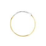 Bague Or Bicolore Aatu Diamants - Bagues avec pierre Femme | Histoire d&rsquo;Or