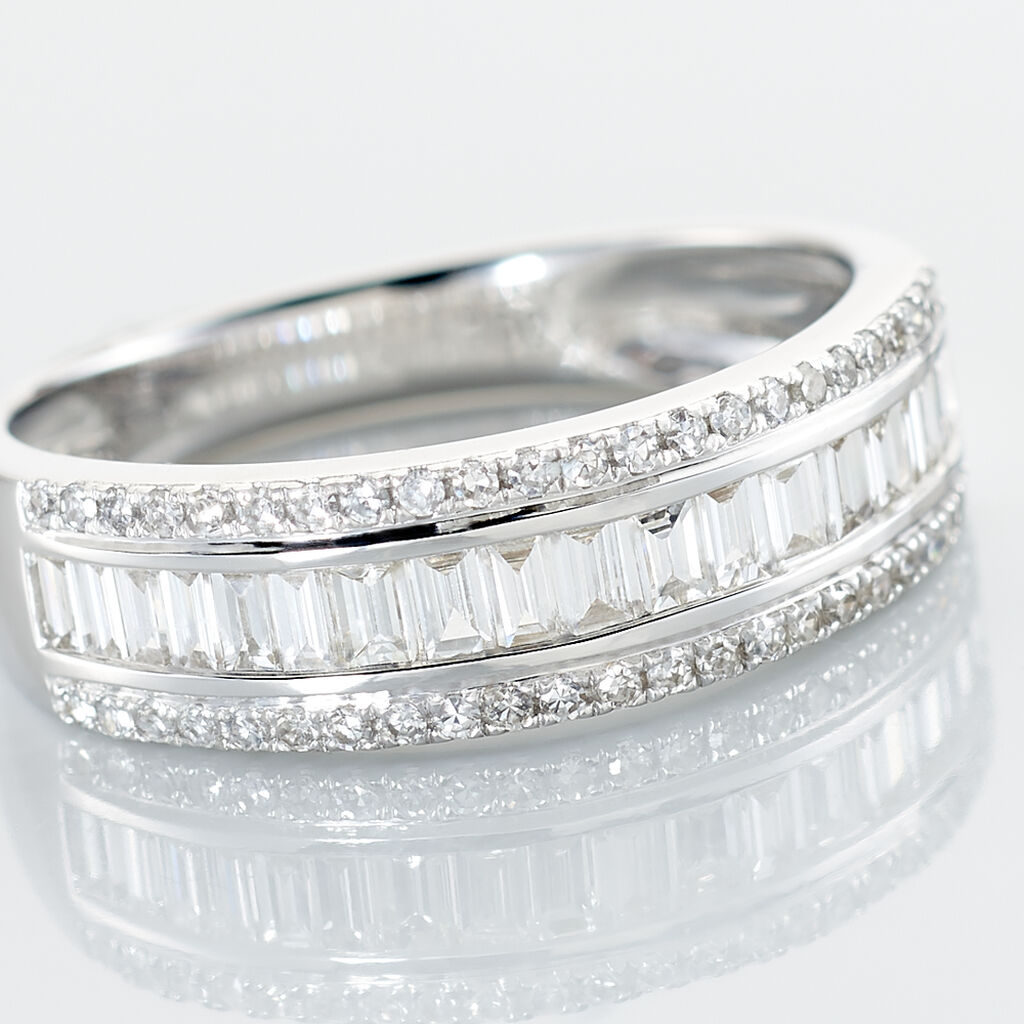 Bague Eugenie Or Blanc Diamant - Alliances Femme | Histoire d&rsquo;Or