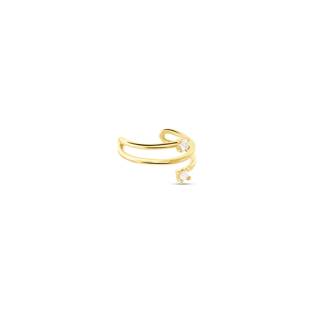 Bijou D'oreille Unitaire Eclat D'etoile Or Jaune Oxyde De Zirconium - Ear cuffs Femme | Histoire d&rsquo;Or