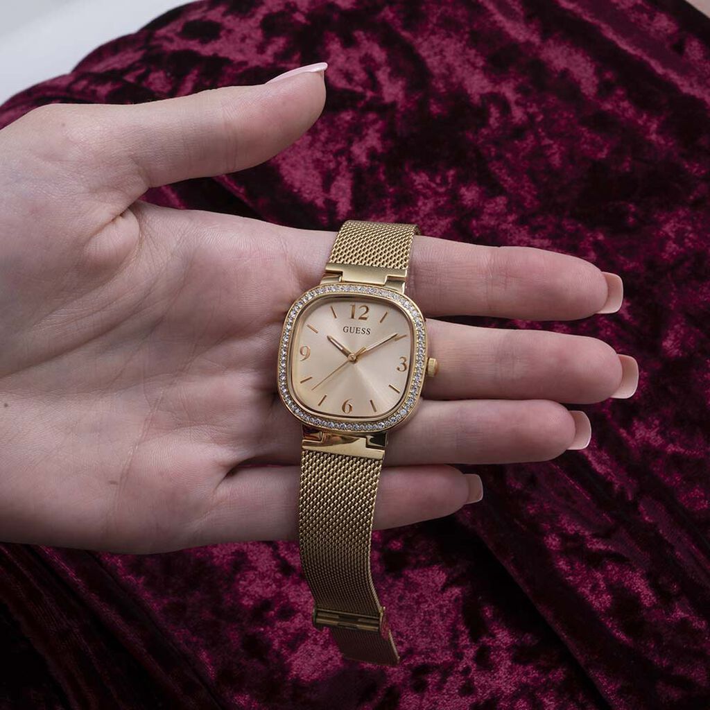 Montre Guess Tapestry Doré - Montres Femme | Histoire d’Or
