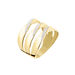 Bague Catharine 3 Rangs Or Jaune Diamant - Bagues avec pierre Femme | Histoire d’Or