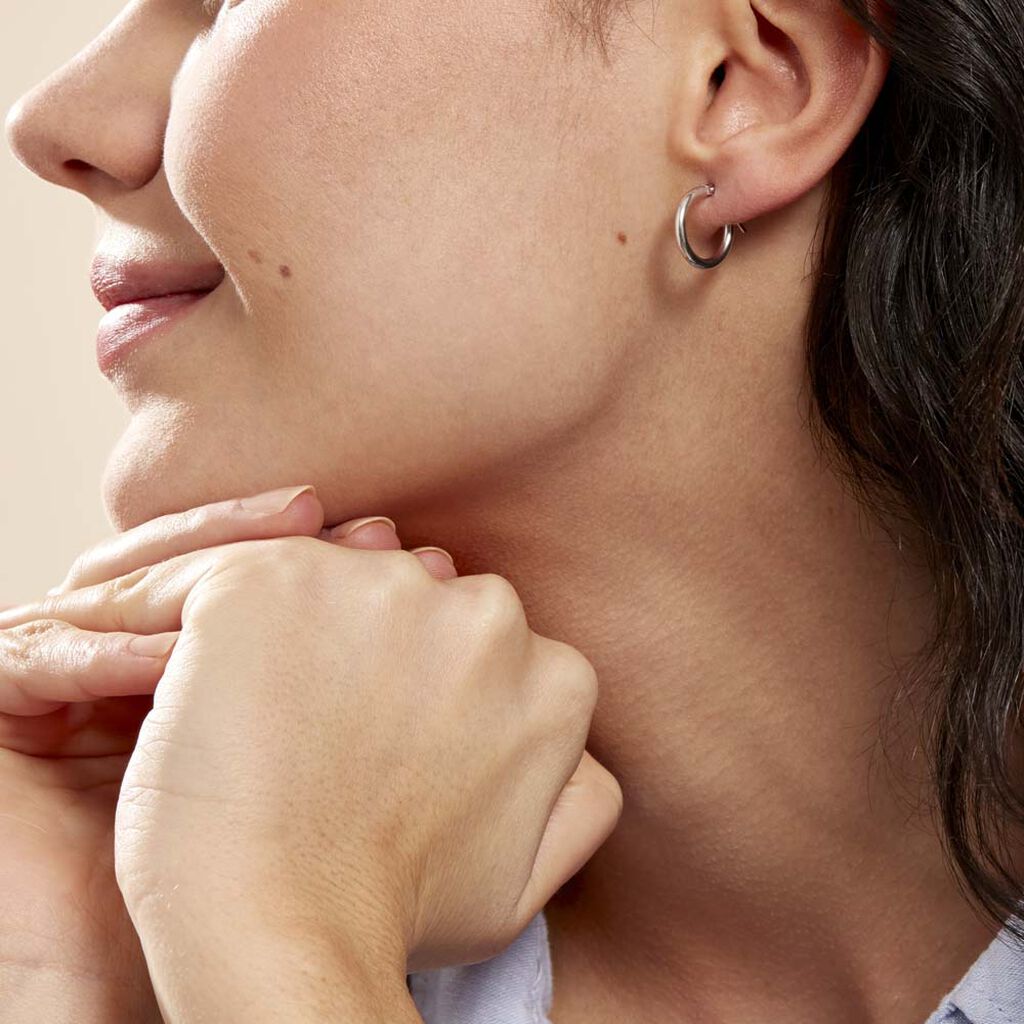 Créoles Verania Or Blanc - Boucles d'oreilles créoles Femme | Histoire d’Or