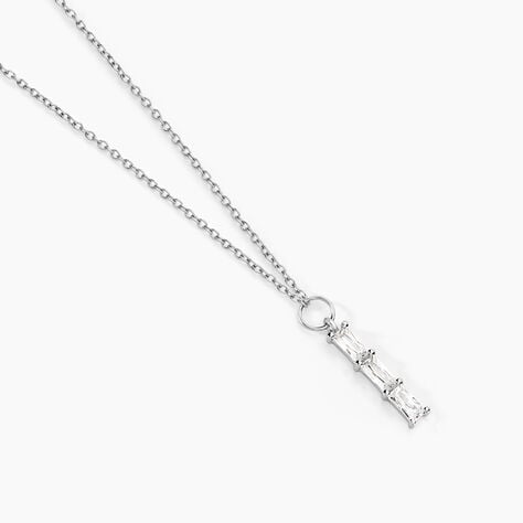 Collier Nikolia Argent Blanc Oxyde De Zirconium - Nouveautés Femme | Histoire d’Or