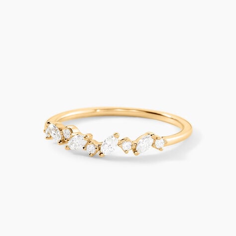 Alliance Euphranor Or Jaune Diamant Synthétique - Nouveautés Femme | Histoire d’Or