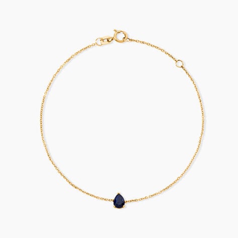 Bracelet Pluie D'Eclat Or Jaune Saphir - Bracelets Femme | Histoire d&rsquo;Or