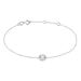 Bracelet Rufina Or Blanc Oxyde De Zirconium - Bracelets Femme | Histoire d’Or