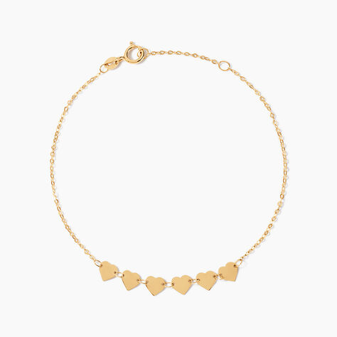 Bracelet Lova Or Jaune - Bracelets Coeur Femme | Histoire d’Or