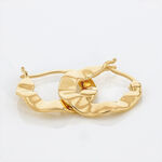 Cr&eacute;oles Keara Plaqu&eacute; Or Jaune - Boucles d'oreilles cr&eacute;oles Femme | Histoire d&rsquo;Or