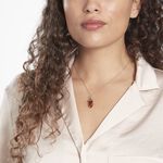 Collier Gaubert Argent Ambre - Colliers Femme | Histoire d&rsquo;Or