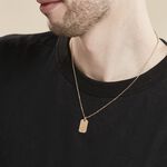 Collier Plaqu&eacute; Or Quintien - Colliers Zodiaque Homme | Histoire d&rsquo;Or