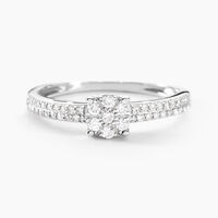 Bague Julia Or Blanc Diamant
