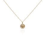 Collier Abelha Plaqu&eacute; Or Jaune Oxyde De Zirconium - Colliers Femme | Histoire d&rsquo;Or