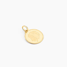 Pendentif Lamie Zodiaque Or Jaune - Pendentifs Zodiaque Famille | Histoire d’Or