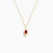 Collier Emotion Or Jaune Rubis Diamant